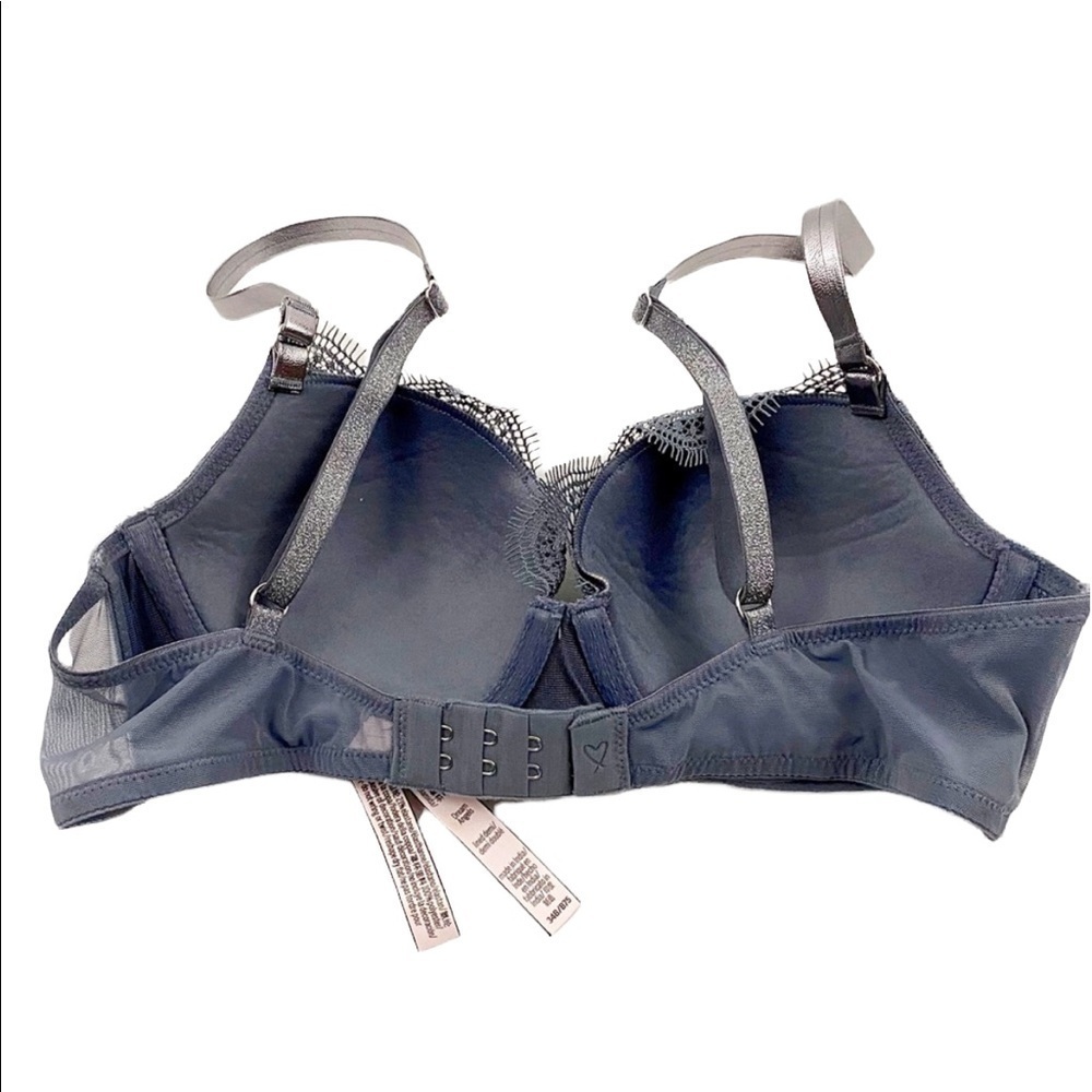 VICTORIA’S SECRET Dream Angels Metallic Lace Bra - Picture 3 of 5